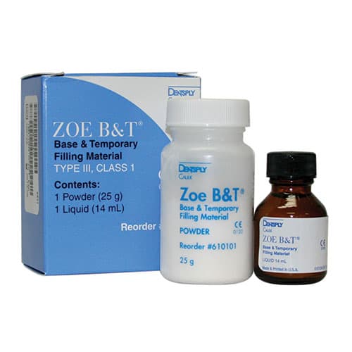 ZOE B&T Base and Temporary Filling Material, Standard Package (25 g Powder & 14 ml Liquid), 610103 thumbnail 18