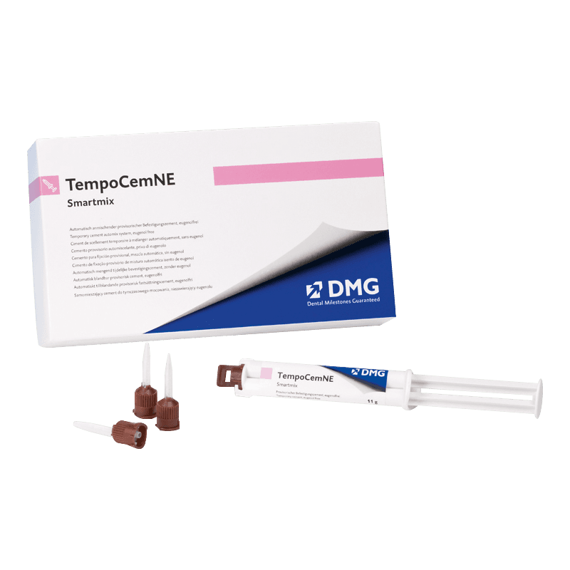 TempoCem NE Smartmix Non-Eugenol Temporary Cement Kit, 2 x 11g Syringes & 10 Tips, 212104 thumbnail 13