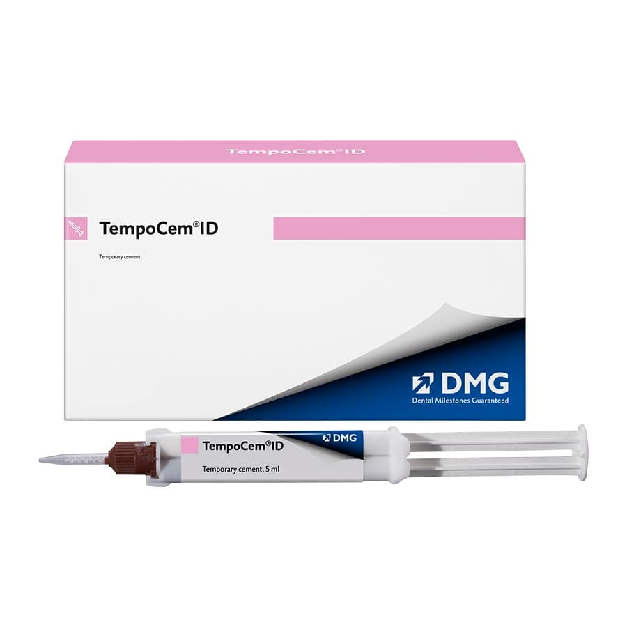 TempoCem ID Temporary Luting Cement, Translucent, Non-Eugenol, Dual-Cure, 5 mL Syringe with 10 Smartmix Tips, 213200 thumbnail 13