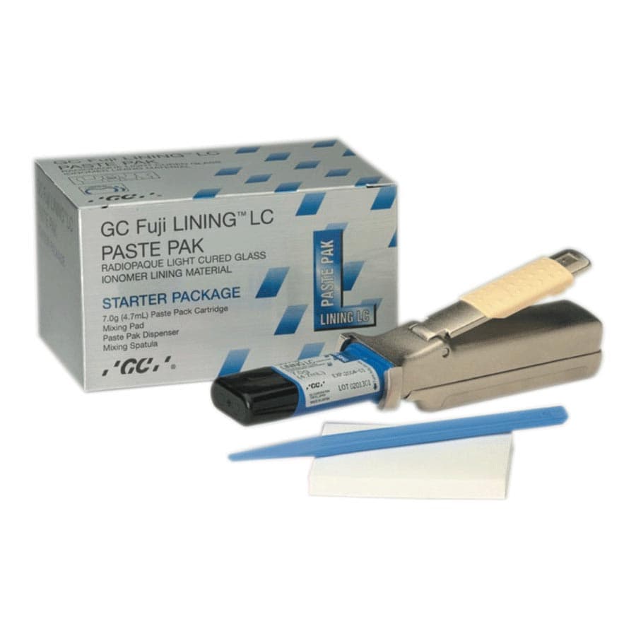 GC Fuji LINING LC Paste Pak Starter Kit, Light-Cured Glass Ionomer Liner/Base, 7g Cartridge, 432571 thumbnail 20