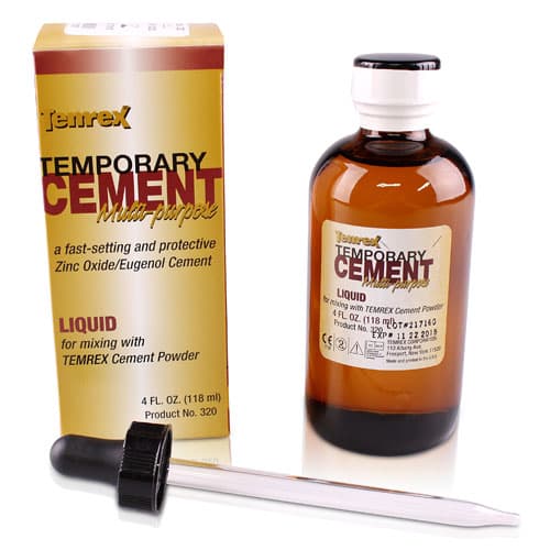 Temrex Zinc Oxide Eugenol Temporary Cement Liquid Refill, 4 oz Bottle, 320 thumbnail 14