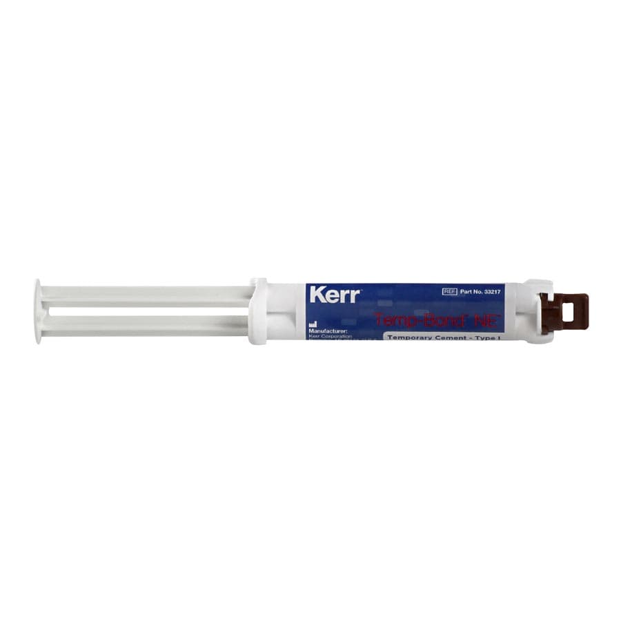 Kerr TempBond NE Non-Eugenol Temporary Cement, Automix Syringe Kit, 2 x 11.8 g Syringes + 20 Mixing Tips, 33217 thumbnail 13
