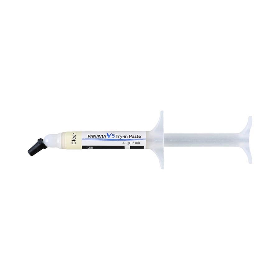Panavia V5 Try-In Paste, Clear, 1.8 mL Syringe, 3622KA thumbnail 7