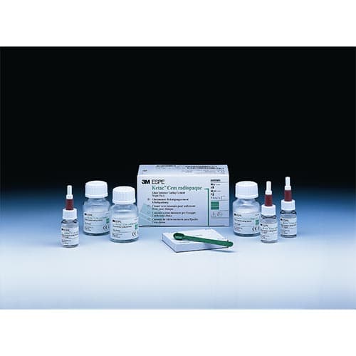 3M (Solventum) Ketac Cem Radiopaque Permanent Glass Ionomer Luting Cement Triple Pack, 3 x 33 g Powder / 3 x 12 ml Liquid, 37231 thumbnail 15