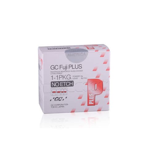 GC Fuji PLUS Resin-Reinforced Glass Ionomer Luting Cement, Powder/Liquid No-Etch Package, 15g Powder & 7mL Liquid, 431101 thumbnail 14
