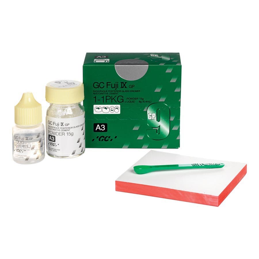 GC Fuji IX GP Powder and Liquid Starter Package, Shade A2, 1:1 Ratio, #439901 thumbnail 6