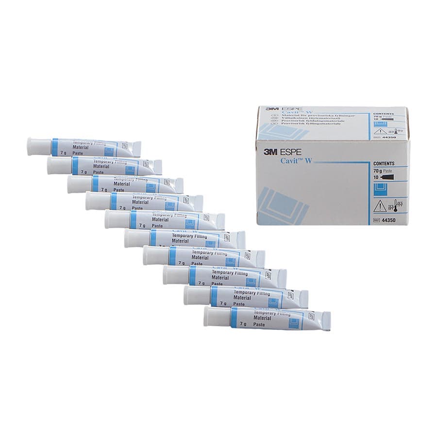 Cavit-W Temporary Filling Material, Medium Set, 7 g Tube, White, 10/Pk, 44350 thumbnail 11