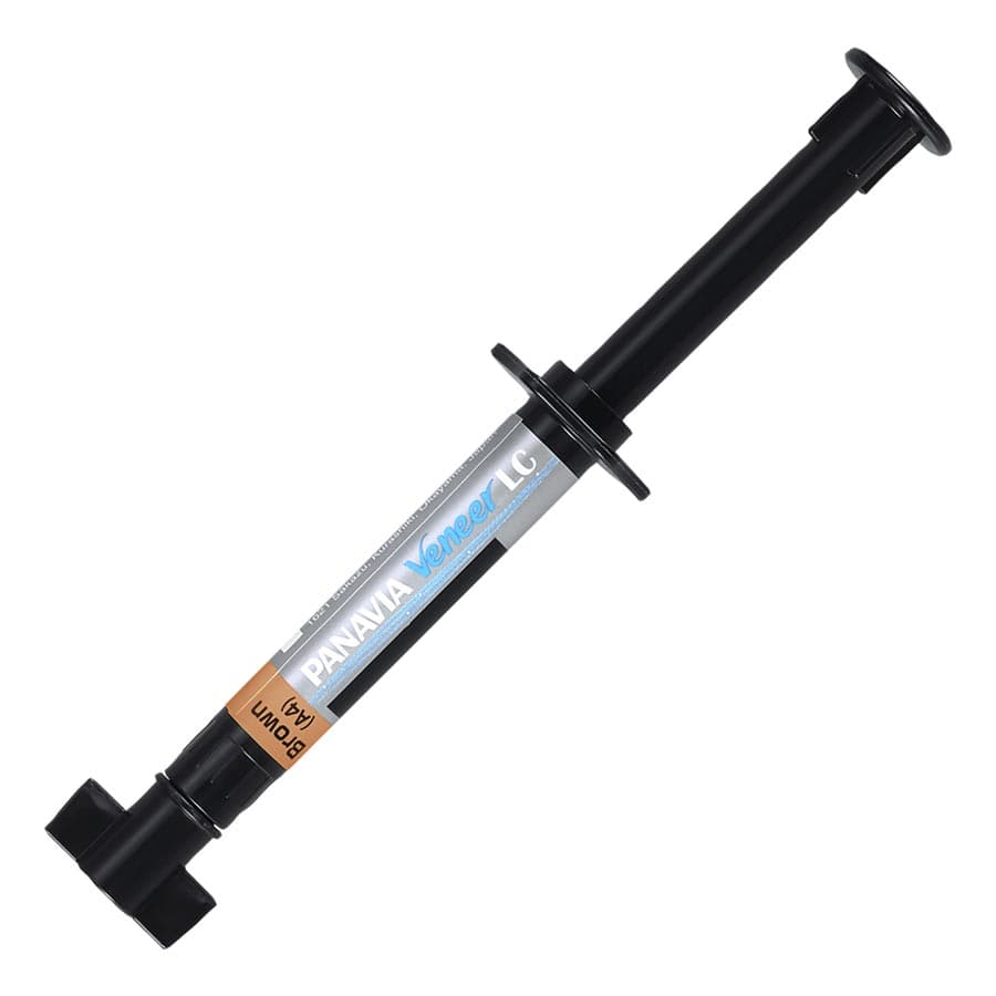 Panavia Veneer LC Light-Cure Resin Cement Paste, Brown A4, 2.6g (1.5mL) Syringe with 5 Applicator Tips, 4507KA thumbnail 6