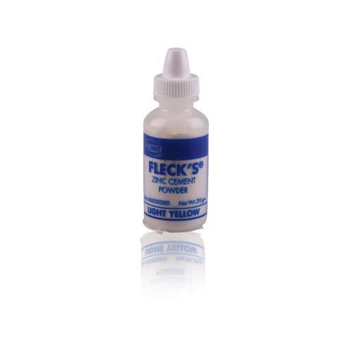 Fleck's Zinc Phosphate Cement Powder, Yellow, 29 g Bottle, 6050300 thumbnail 10