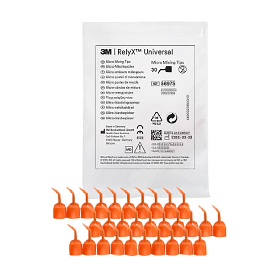 3M RelyX Universal Micro Mixing Tips, Orange, 30/Pkg, 56975 thumbnail 13