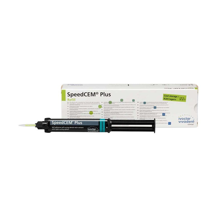 SpeedCEM Plus Resin Cement Refill, Transparent, 9 g Syringe, 681712WW thumbnail 4
