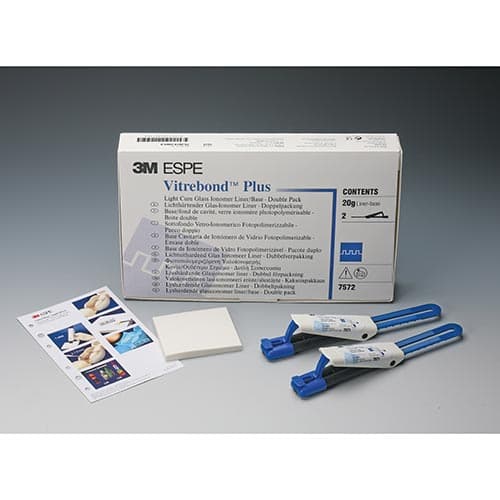 3M Vitrebond Plus Light-Cure Glass Ionomer Liner/Base Double Pack Refill, 2 x 10g Clicker Dispensers, 7572 thumbnail 15