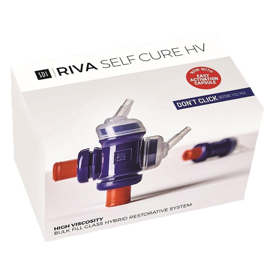 Riva Self Cure HV Capsules, High Viscosity Glass Ionomer Restorative, Shade A3.5, 50/Box, 8630004 thumbnail 4