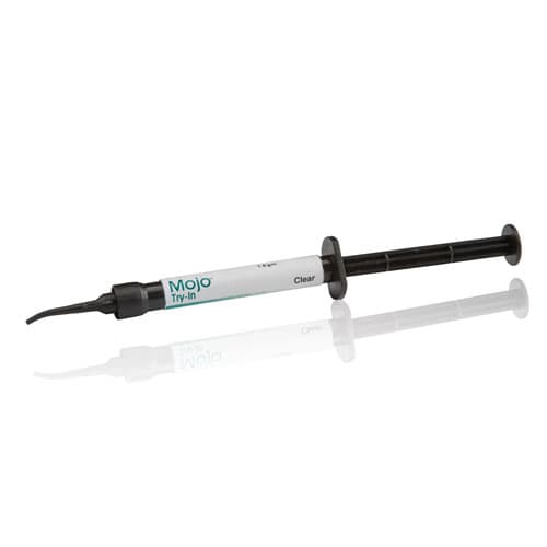 Kerr Mojo Dark Try-In Veneer Cement Refill Syringe, 1.6g, N06AB thumbnail 2