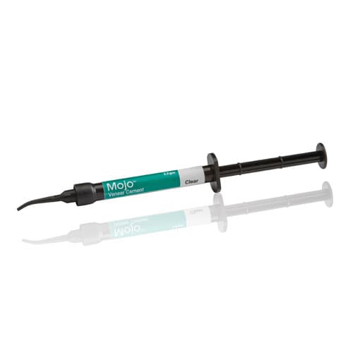 Mojo Veneer Cement, Clear Shade, Light-Cure Resin Cement Syringe Refill, 2.3 g, N06C thumbnail 11
