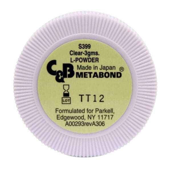 C&B Metabond Clear L-Powder Refill, 3g, S399 thumbnail 6