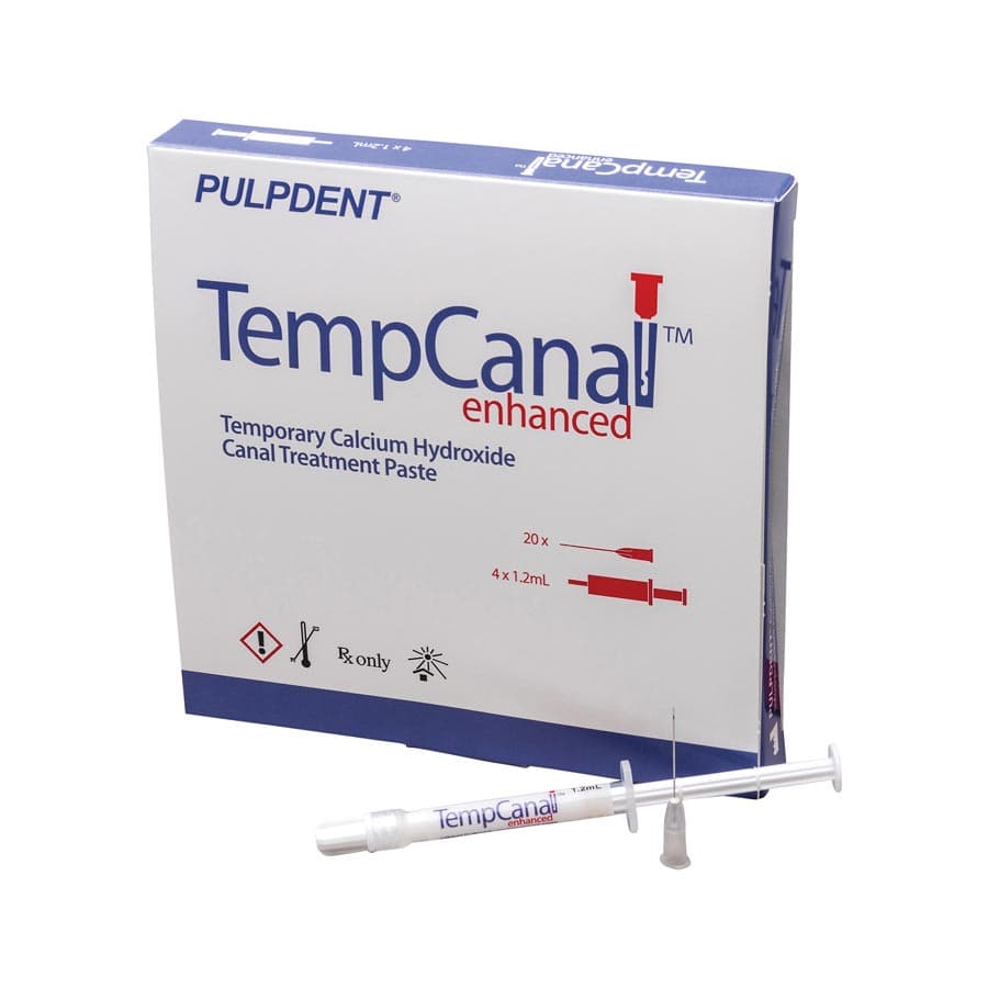 TempCanal Enhanced Calcium Hydroxide Canal Treatment Paste Kit, 4 x 1.2 mL Syringes + 20 Endo Irrigation Needles, TE4 thumbnail 9