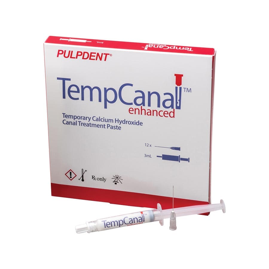 TempCanal Enhanced Calcium Hydroxide Canal Treatment Paste Kit, 3 mL Syringe with 12 Endodontic Irrigation Needles (27 Gauge x 1", 2-Side-Vent), TEK thumbnail 11