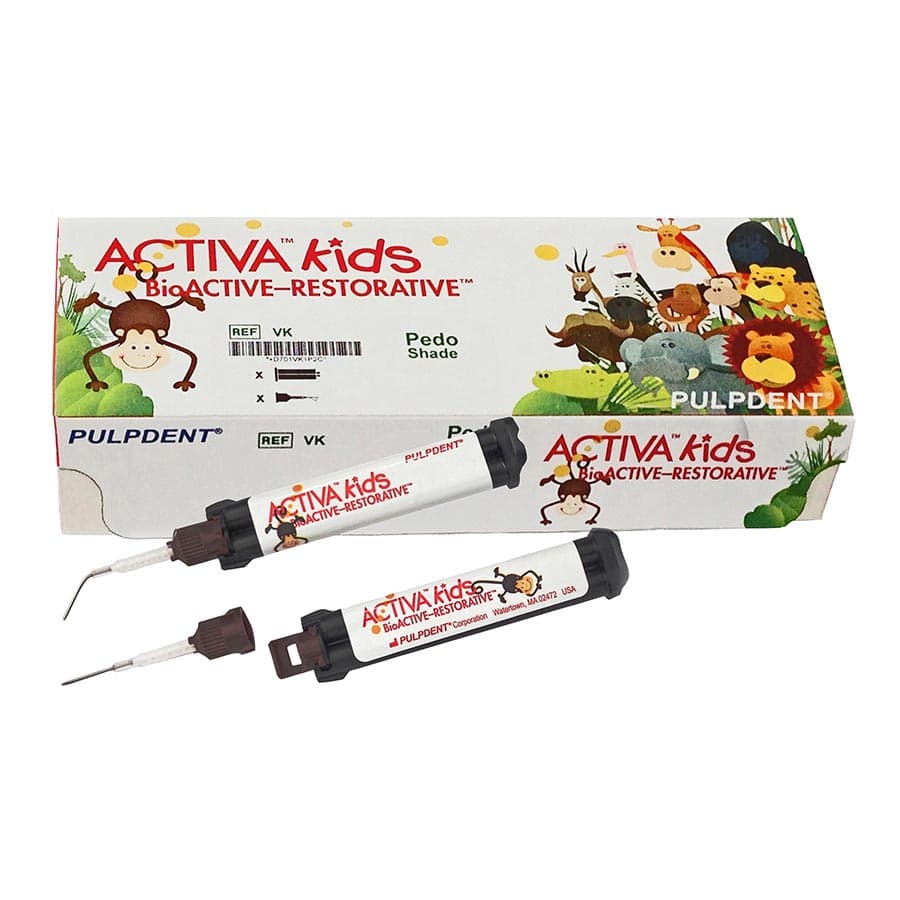 Activa Kids BioACTIVE-RESTORATIVE Syringe Refill, Pedo Shade, 5 mL (8 g), 20 Mixing Tips, VK1P thumbnail 15