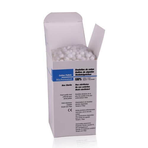 Richmond Cotton Pellet #3, 5/32", Refill, 650/Box, 100903 - Richmond - Cotton Pellets - Image 1