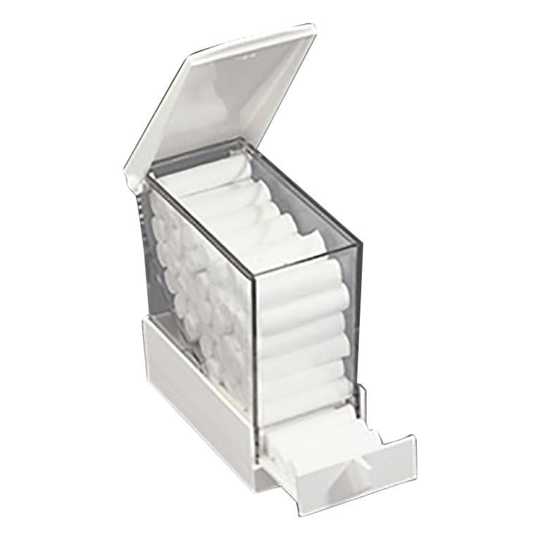 Palmero Cotton Roll Dispenser with Pull-Out Drawer, White, 1600WH thumbnail 2