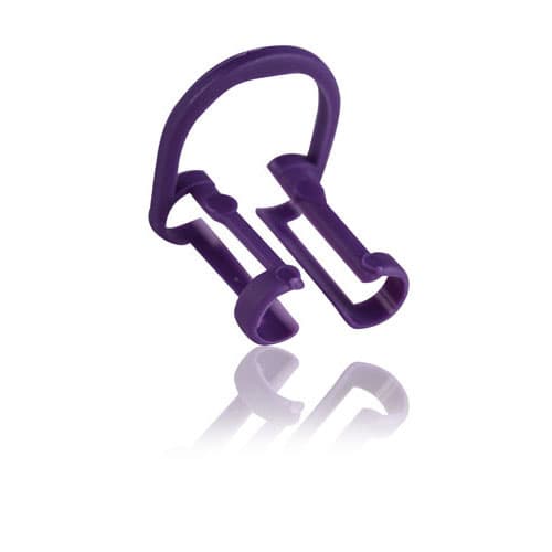 Pascal Isolators Disposable Cotton Roll Holder, Purple, Fits Sizes 1, 2 & 3, 50/Pk, 28-100 thumbnail 7