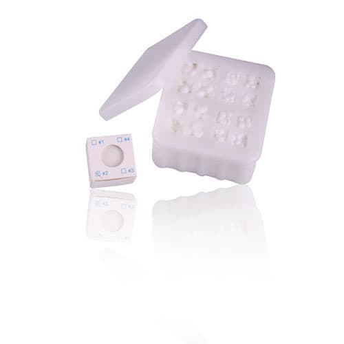 Temple Plastic Cotton Pellet Dispenser, with Pellets, Clear, 1/Pk, 600601 thumbnail 14
