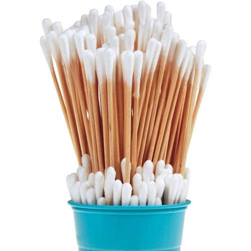 Crosstex Premium Cotton Tipped Applicators, 6" Wood Shaft, Non-Sterile, 1000/Box, H6C thumbnail 9