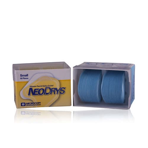 Microcopy NeoDrys Original Saliva Absorbent Cotton Roll Substitute, Small, Yellow, 50/Pk, DYS thumbnail 13