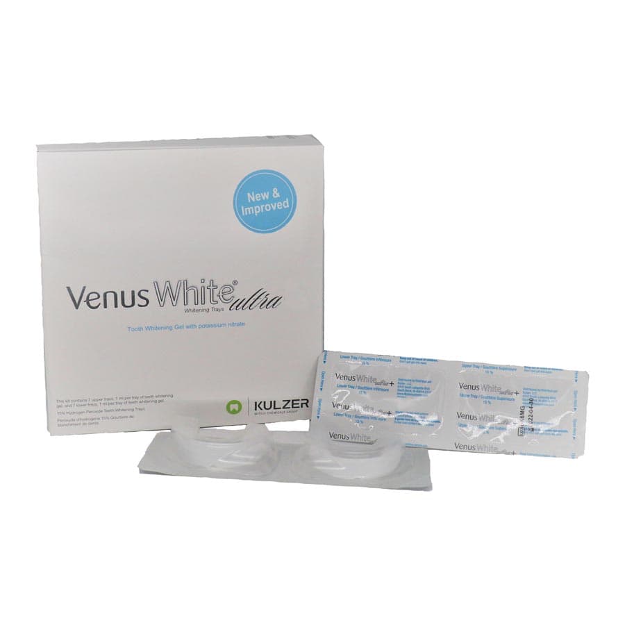 Venus White Ultra Pre-Filled Trays Take-Home Whitening Kit, 11.2% Hydrogen Peroxide, Mint, 14 Trays (7 Upper/7 Lower), 66087538 thumbnail 9