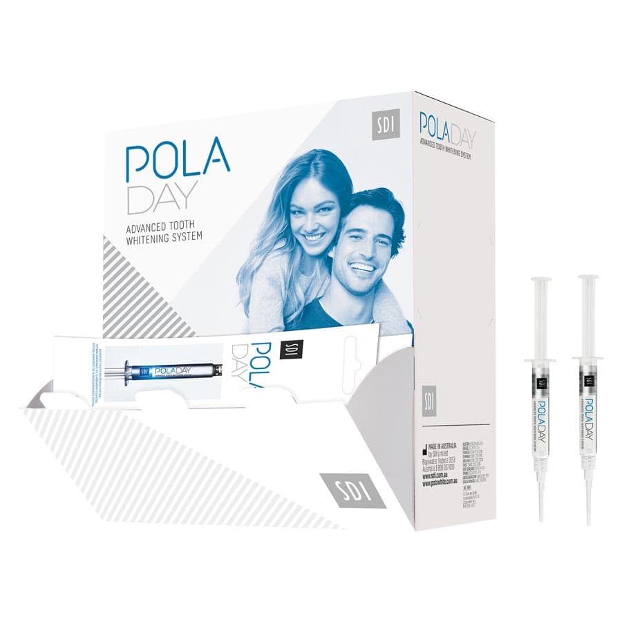 Pola Day Tooth Whitening System, 9.5% Hydrogen Peroxide, Spearmint, 3 g Syringes, 50/Pk, 7700071 thumbnail 6