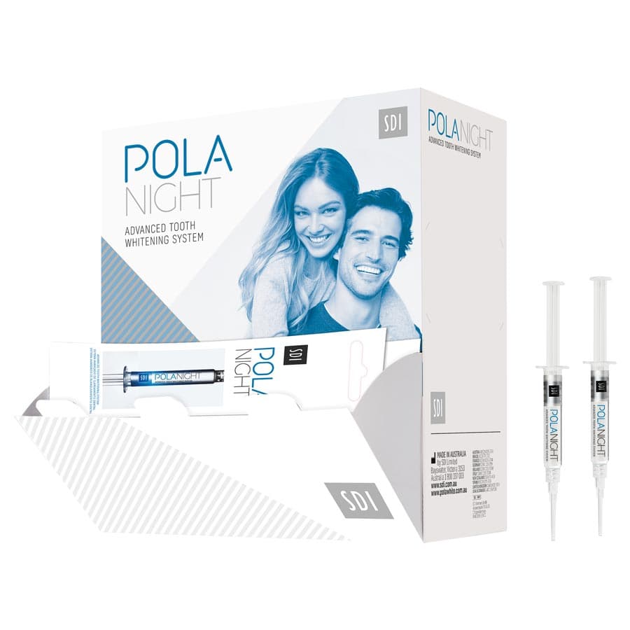 Pola Night 16% Carbamide Peroxide Take-Home Whitening Syringe Refill, Spearmint, 3g Syringes, 50/Pack, 7700072 thumbnail 5