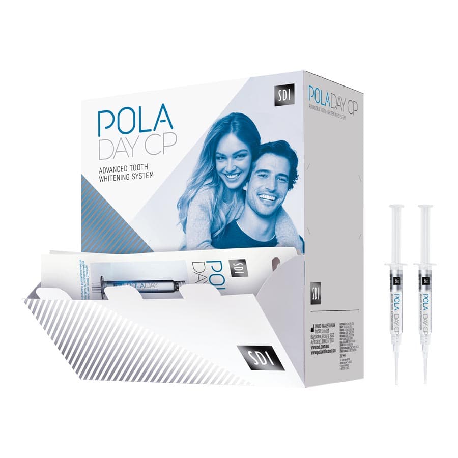 Pola Day CP 35% Carbamide Peroxide Take-Home Tooth Whitening Syringe Dispenser Pack, 3 g Syringes, 50/Pack, Spearmint, 7700073 thumbnail 6