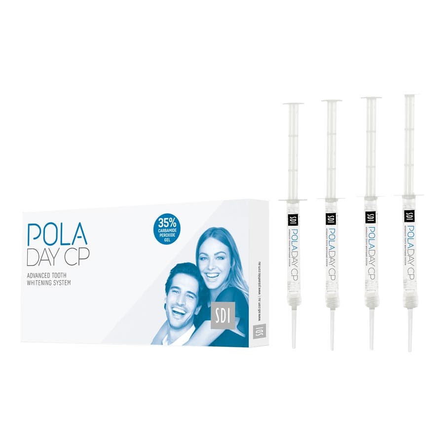SDI Pola Day CP 35% Carbamide Peroxide Take-Home Tooth Whitening Mini Kit, 4 x 1.3 g Syringes, Spearmint, 7700324 thumbnail 11