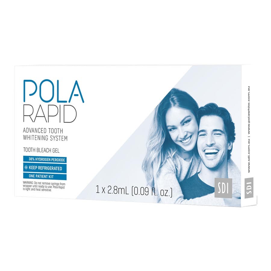 Pola Rapid In-Office Tooth Whitening Kit, 38% Hydrogen Peroxide, 1 Patient Kit, 2.8 mL Syringe + 1 g Gingival Barrier, 7700502 thumbnail 5
