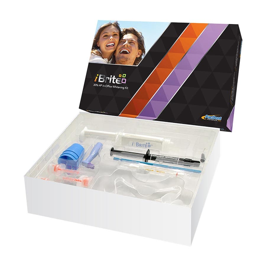 iBrite 30% Hydrogen Peroxide Gel Whitening System In-Office Kit, 1-Patient, 3.5 mL, IB-801 thumbnail 3
