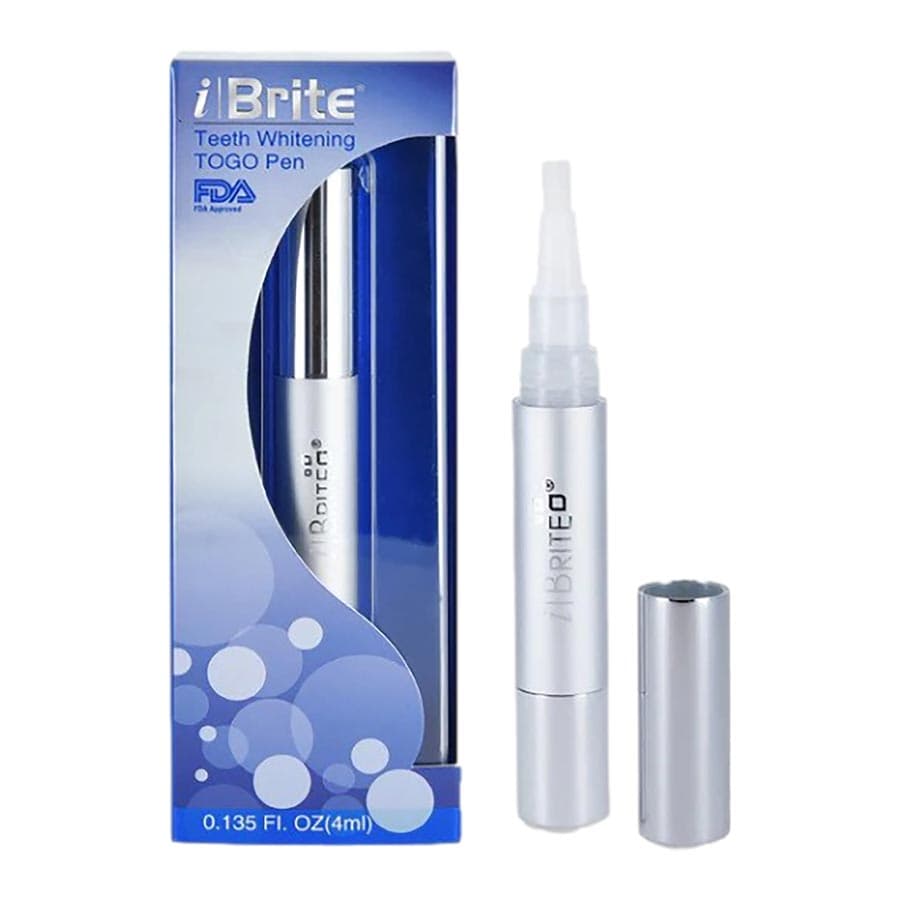 Pac-Dent iBrite Whitening Pen with Brush Tip, 12% Hydrogen Peroxide, 2.5 ml, 1/Box, IBP-2H-12B - Pacdent - Ibrite Whitening Pen - Image 1