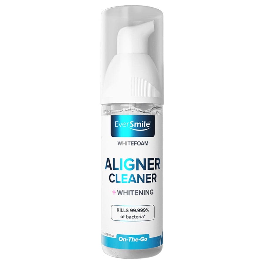 EverSmile® WhiteFoam Aligner Cleaner + Whitening, Fresh Mint, 50 ml Bottle, 24/Pkg - EverSmile® WhiteFoam Aligner Cleaner + Whitening – 50 ml Bottle, Fresh Mint, 24/Pkg - EverSmile® WhiteFoam Aligner Cleaner + Whitening – 50 ml Bottle, Fresh Mint, 24/Pkg - Image 1
