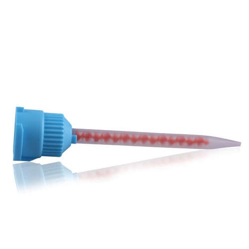 Dental City Mixing Tips, Tapered Blue/Orange, Long, 10:1 & 4:1, 25/Bag - Dental City - Mixing Tips Blue/Orange 10:1 25 Tips - Image 1