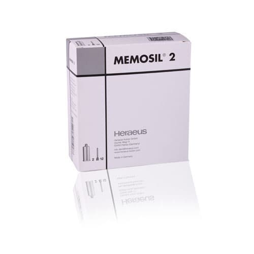 Kulzer Memosil 2 Transparent Bite Registration VPS Material, Regular Body, 2 x 50 mL Cartridges with Mixing Tips, Ref 50035018 thumbnail 5
