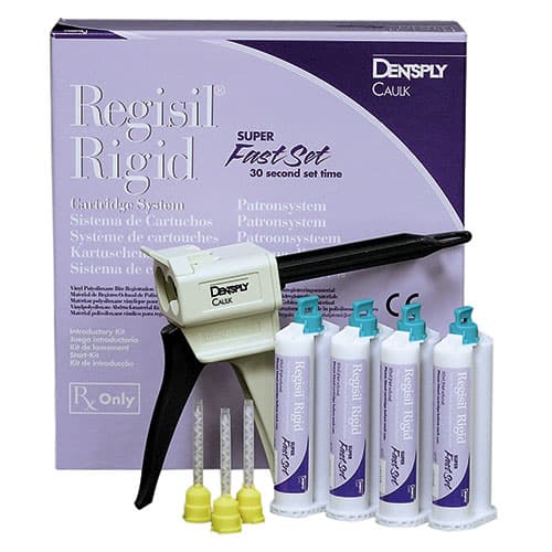 Regisil Rigid VPS Bite Registration Material, Super Fast Set, 50 mL Cartridge Refill, Purple, 4/Box, 619425 thumbnail 5