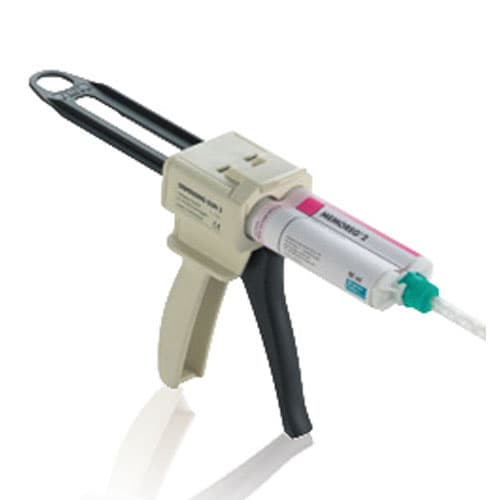 Memoreg 2 Bite Registration Material, A-Silicone, Pink, 2 x 50 mL Cartridges with Mixing Tips, 50035517 thumbnail 5