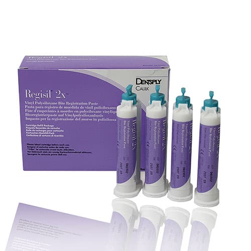 Regisil 2X VPS Bite Registration Material, Regular Set, 50 mL Cartridge Refill, Purple/Teal, 4/Pk, 619500 thumbnail 17
