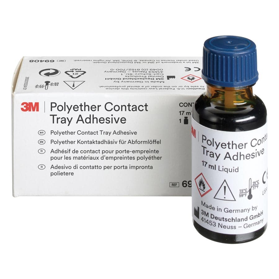 3M Polyether Contact Tray Adhesive, 17 mL Bottle, 69408 thumbnail 6