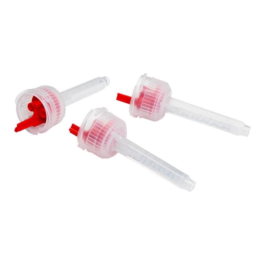 Sultan Genie Mixing Tips, Red, Low Viscosity, 50 mL Cartridge, 4.2 mm, 50/Pkg, 0072101FG thumbnail 4