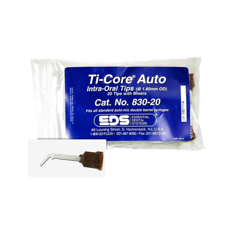 EDS Dental Ti-Core Intraoral Auto Mix Syringe Tips, 20/Bag, 830-20 thumbnail 2