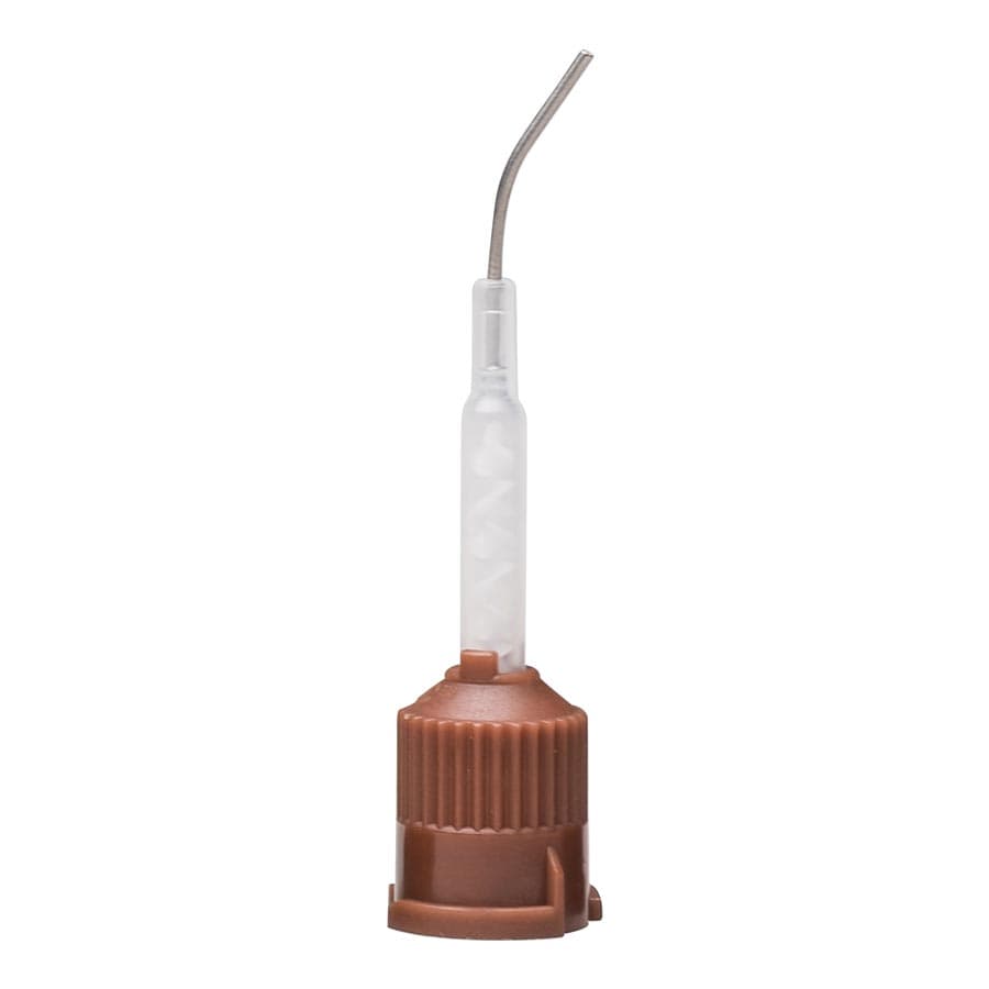 Pulpdent ACTIVA Automix Needle Tips, with Bendable Metal Cannula, 20 Gauge, Brown/Clear, 50/Pk, A50N1 thumbnail 15