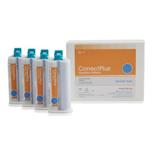 Correct Plus Hydrophilic Vinyl Polysiloxane Impression Material, Universal Body, Regular Set, Unflavored, 50 ml Cartridges, 32/Pkg, Q34DC thumbnail 5