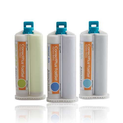 Correct Plus Fast Set Vinyl Polysiloxane Impression Material, Universal Body, 50 ml Cartridges, 4/Pack, Q36B thumbnail 6