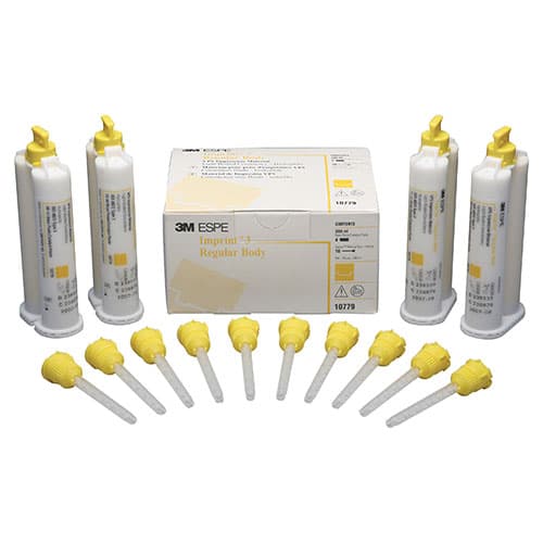 3M™ Imprint™ 3 Regular Body VPS Impression Material Refill, 4 x 50 mL Garant Cartridges, Yellow, 10779 thumbnail 5